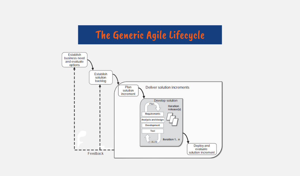 Agile software development lifecycle