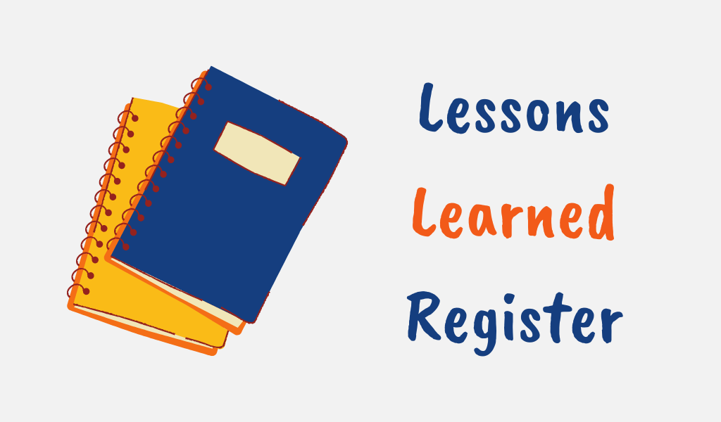 Lessons learned register